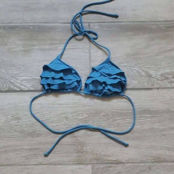 Hollister Other - Hollister Y2K Triangle String Bikini Top | Hollister Ruffle String Bikini